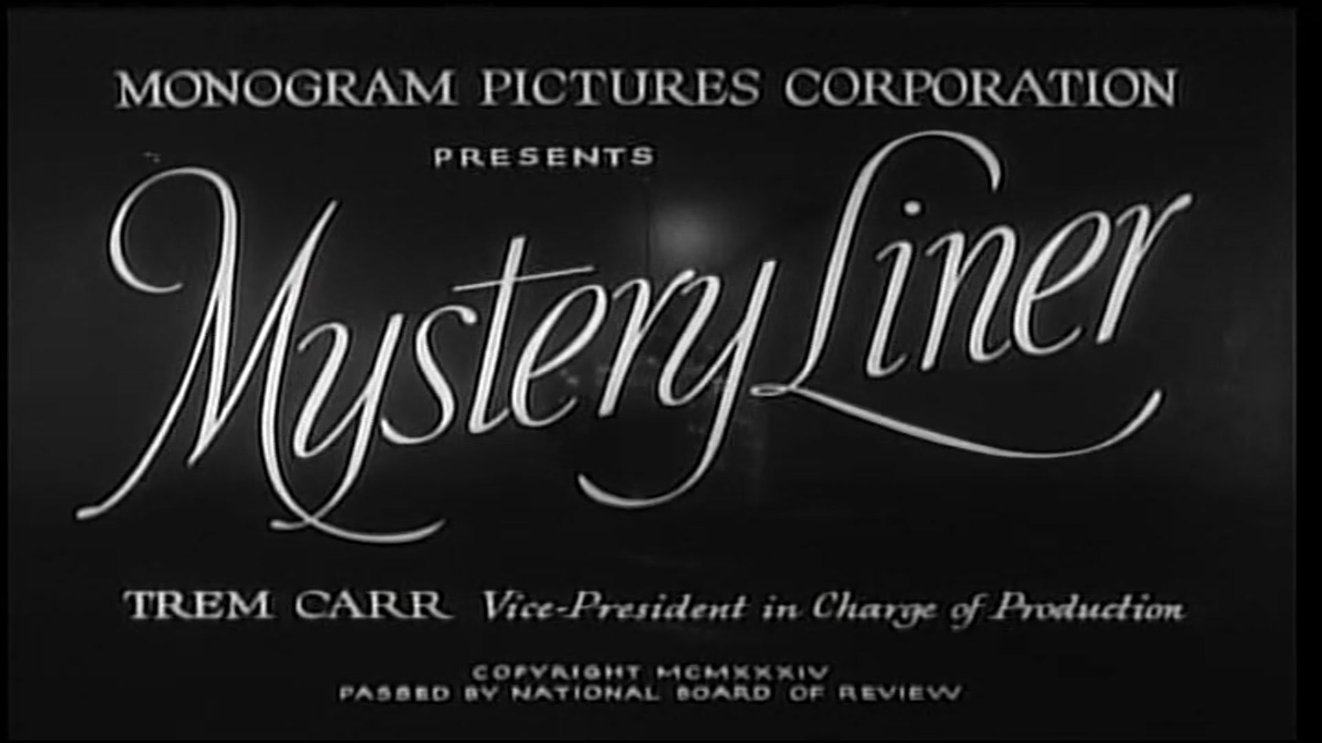 Video thumbnail for Mystery Liner (1934)