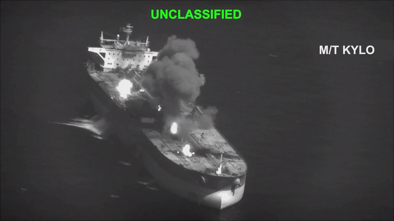 Video thumbnail for United States: U.S. Forces Strike Iranian Oil Tankers — CENTCOM.