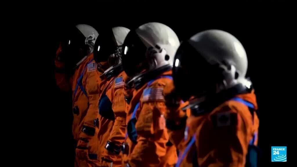 Video thumbnail for NASA set for first crewed moon return in over half a century