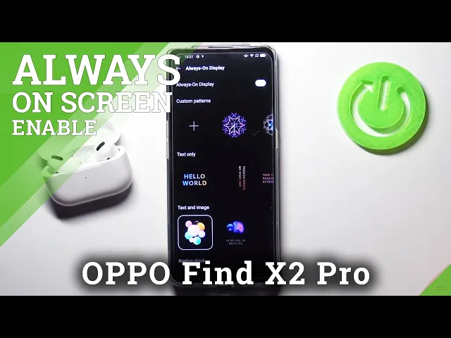 Video thumbnail for OPPO Find X2 Pro and Lock Screen Features - Customize Always on Display Option