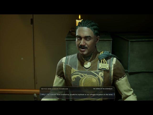 Video thumbnail for The Outer Worlds 2 - Matriarch's Mercy: Talk with Simeon Vickerage and Meet Sub Rosa Agent Kobor