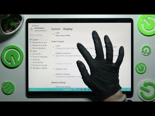 Video thumbnail for MICROSOFT SURFACE PRO X - How To Change Font Size