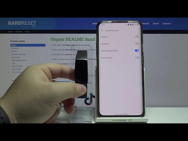 Video thumbnail for How to Change Custom Functions in REALME Band – Customize Functions