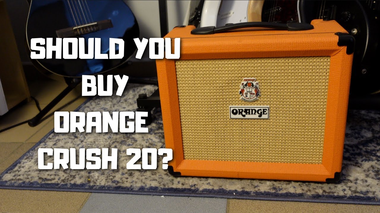 Video thumbnail for ORANGE CRUSH 20 - IS IT A GOOD AMP?