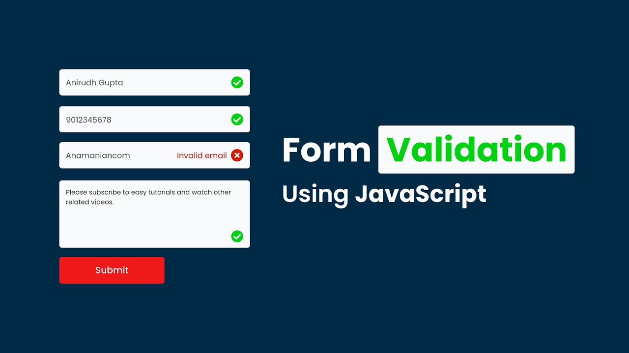 'Video thumbnail for How To Show Password Strength Using HTML CSS And JavaScript on Website'