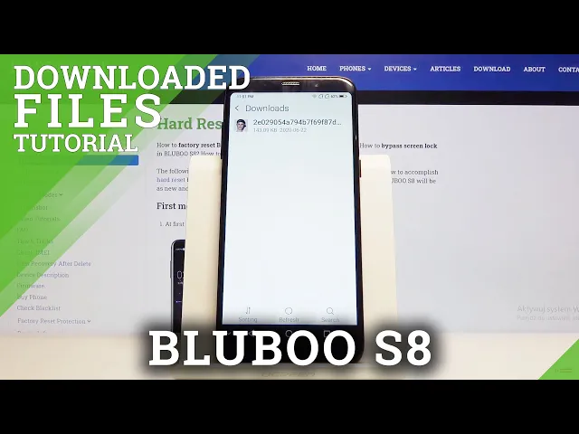 Video thumbnail for How to Find Downloaded Files Location in Bluboo S8 – Detect Files