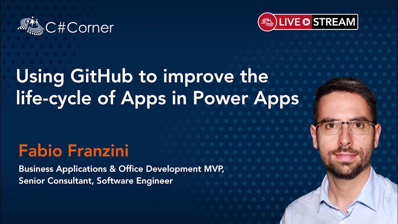 Video thumbnail for Using GitHub to improve the life-cycle of Apps in Power Apps || Power Platform Virtual Conference