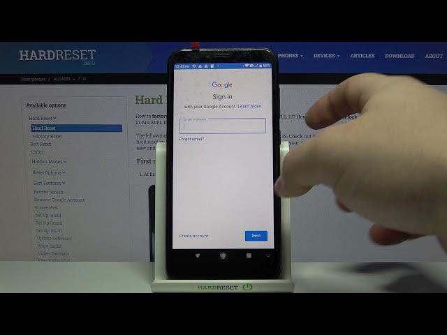 Video thumbnail for How to Enable Google Backup on ALCATEL 1S – Turn On Google Backup