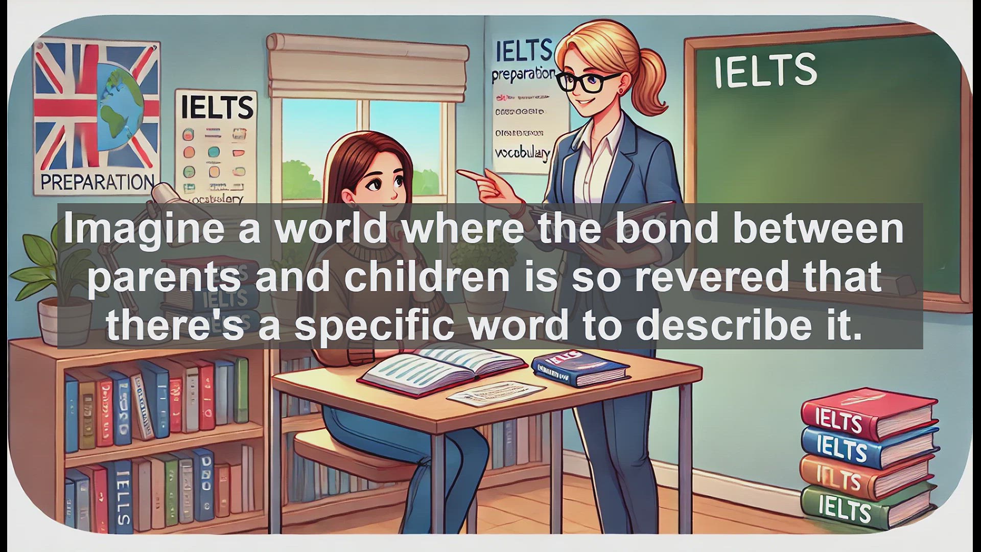 'Video thumbnail for 2000 Must Know IELTS 9.0 Vocabulary - Filial: The Powerful Word for Parent-Child Bonds'