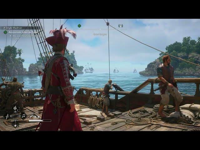 Video thumbnail for Assassin's Creed Black Flag Resynced - Sequence 3: Explore The Jackdaw's Cabin: Customize | Outfits