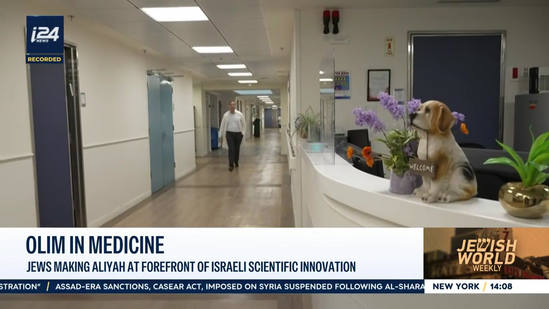 'Video thumbnail for Jews making Aliyah at the forefront of Israeli scientific innocation'