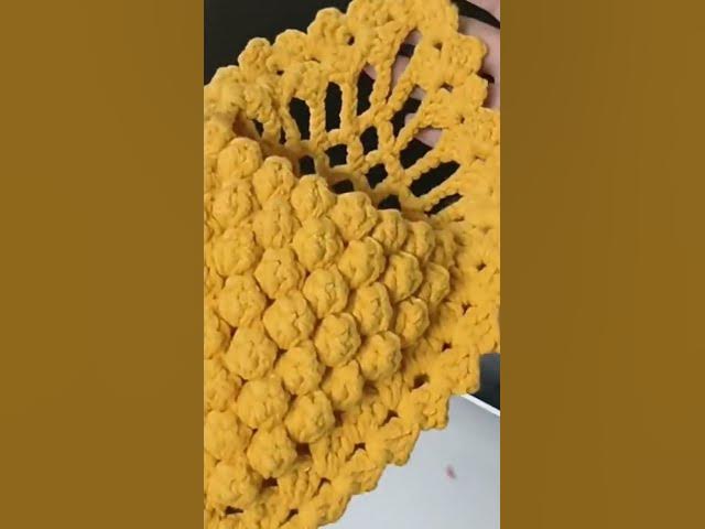 Video thumbnail for DIY crochet plant hanger for home decor #shorts