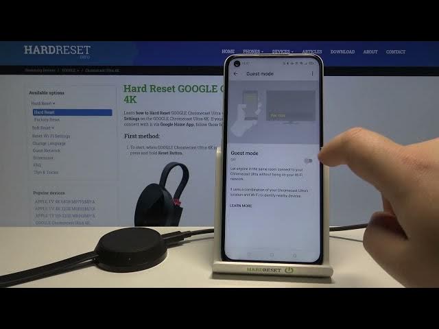 Video thumbnail for How to Enable Guest Mode in Google Chromecast Ultra 4K?