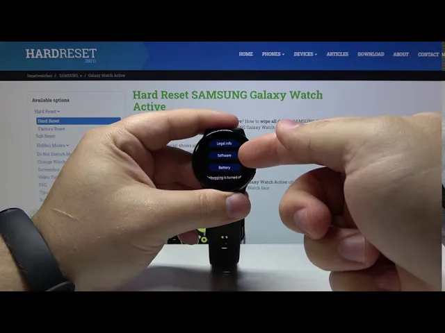 Video thumbnail for How to Activate Developer Options in SAMSUNG Galaxy Watch Active – Developer Features