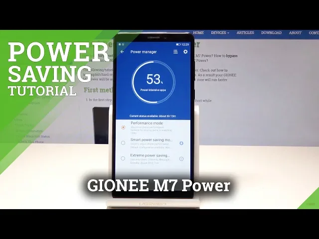 Video thumbnail for How to Enable Power Saving Mode in GIONEE M7 Power - Extend Battery Life