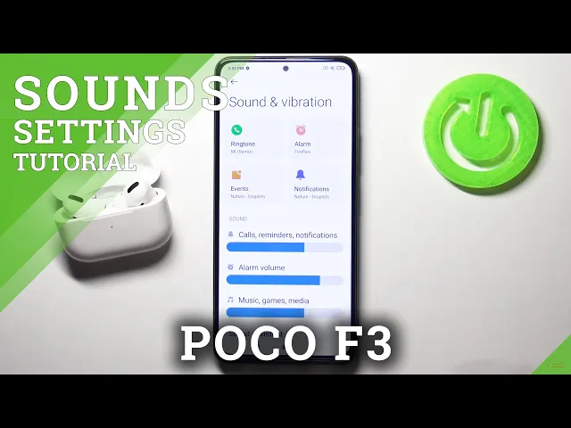 Video thumbnail for Manage Sound Settings - XIAOMI Poco F3 & Phone Sound Customizations