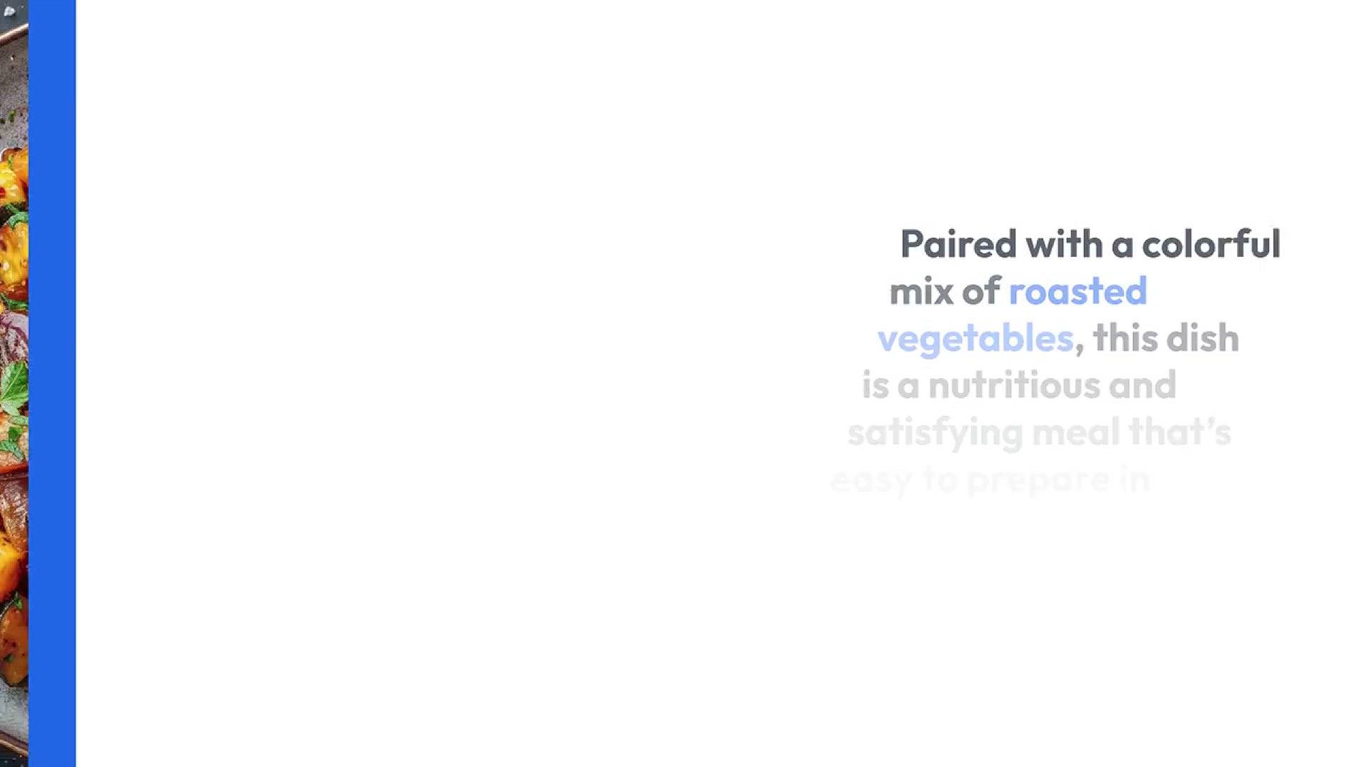 Video thumbnail for Quick & Easy Garlic Herb Salmon with Oven-Roasted Veggies