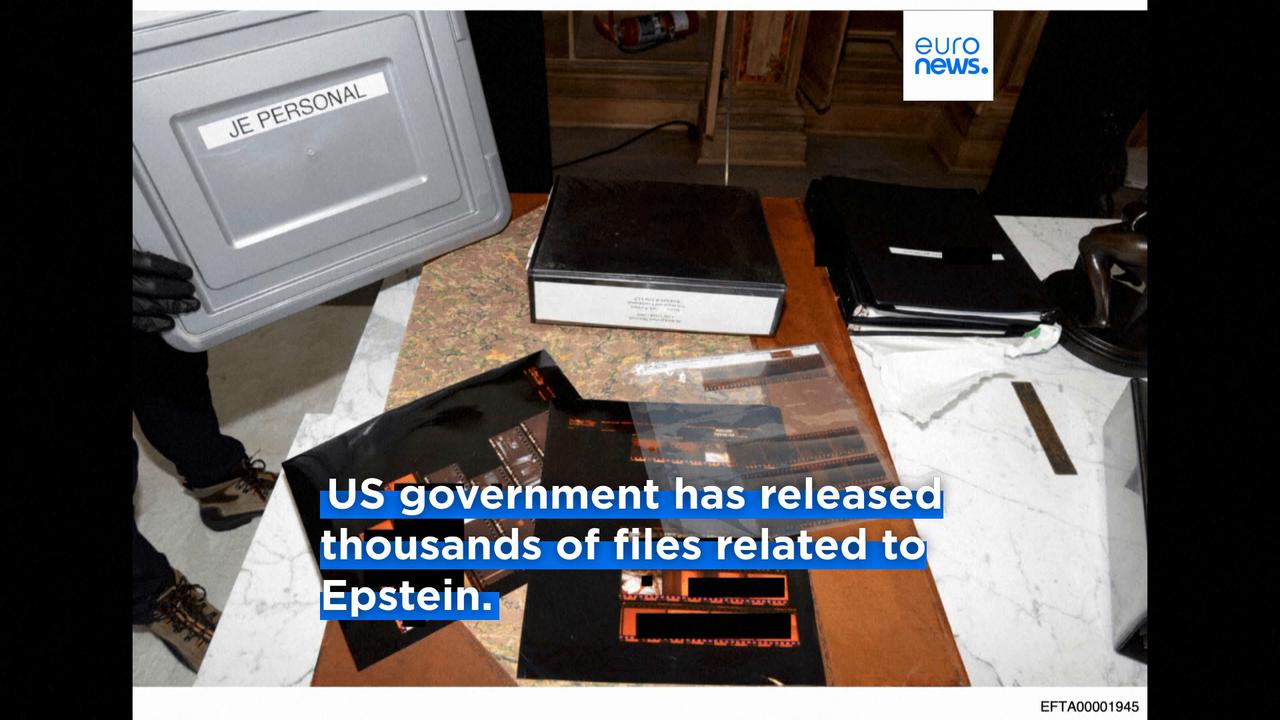 Video thumbnail for Dozens of Epstein files disappear from US government website