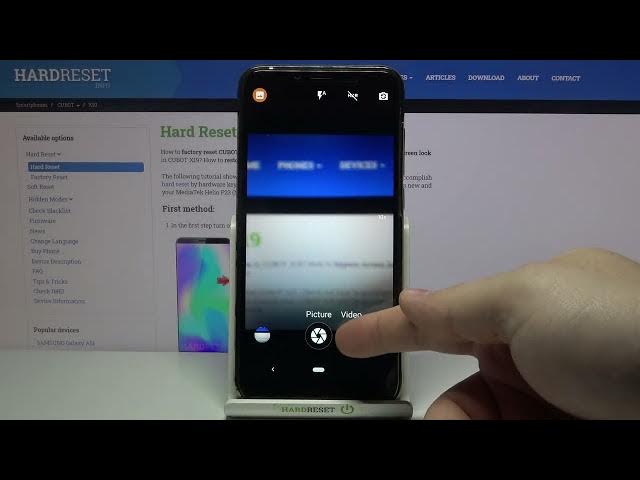 Video thumbnail for How to set Camera Timer on Cubot X19 | Set camera countdown on Cubot X19