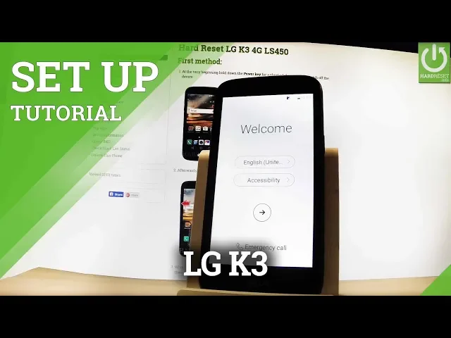 Video thumbnail for How to Set Up LG K3 4G LS450 - Beginner's Guide / LG Activation