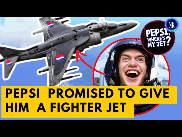 Video thumbnail for Student Sues Pepsi For Not Giving Him A Jet