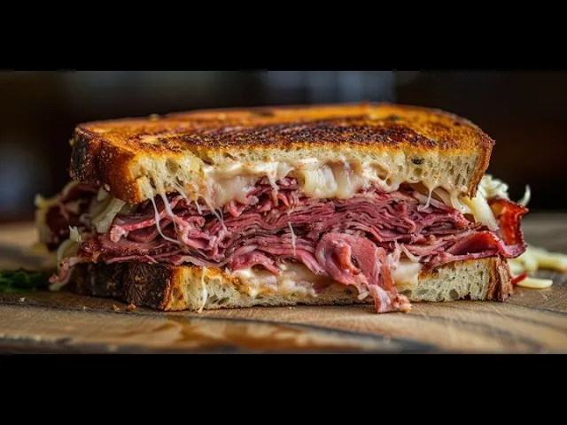 Video thumbnail for Reuben Sandwich Recipe That Will CHANGE Your Lunch Game!