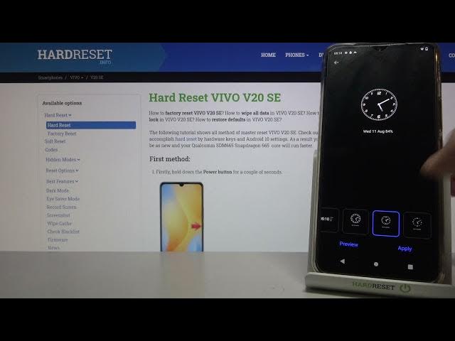 Video thumbnail for How to Customize Always On Display on VIVO V20 SE – Adjust AOD