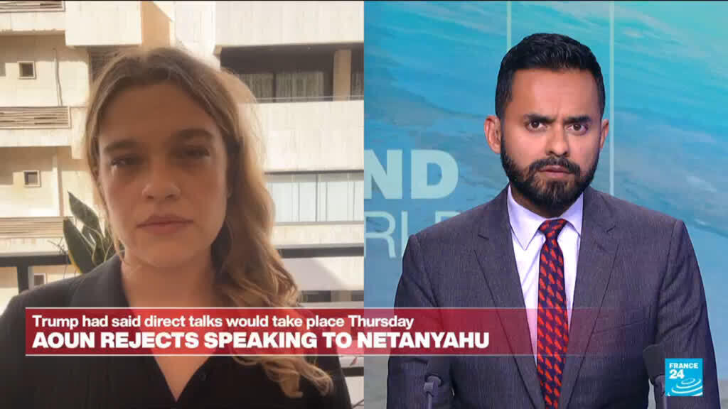 Video thumbnail for Lebanon's Aoun will not hold call with Netanyahu in near future, Lebanese officials say