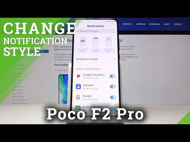 Video thumbnail for How to Enter Notification Settings in XIAOMI Poco F2 Pro – Notification Options