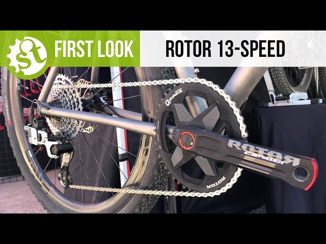 Video thumbnail for First Look | Rotor 13 Speed Drivetrain with added bonus bits