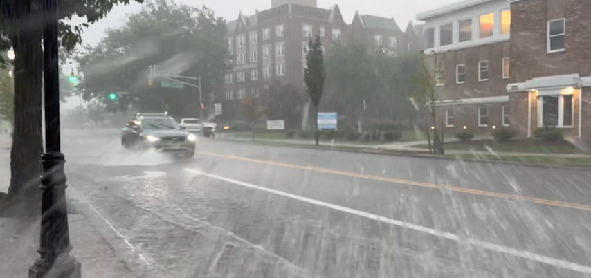 Video thumbnail for Severe weather slams North Jersey, causing flooding and damage in parts of the region
