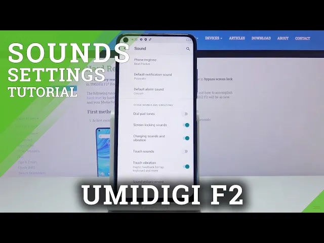 Video thumbnail for How to Disable / Enable Dial Pad Sounds in UMIDIGI F2 - Sound Settings