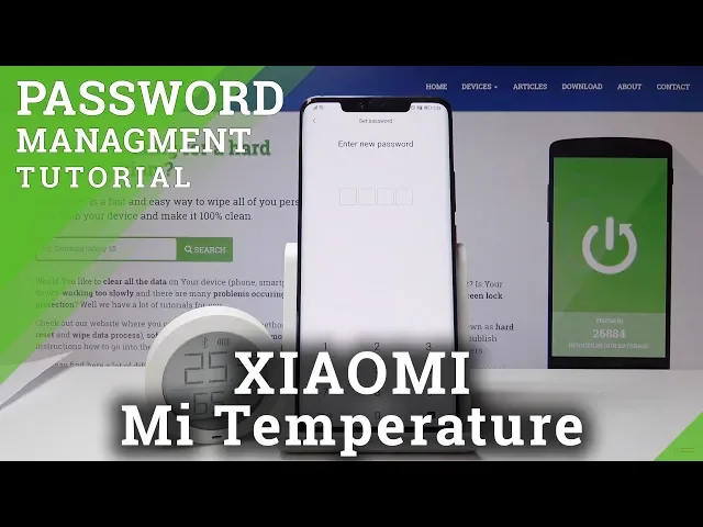Video thumbnail for How to Add & Change Password in XIAOMI Mi Temperature & Humidity Monitor - Set Up Password