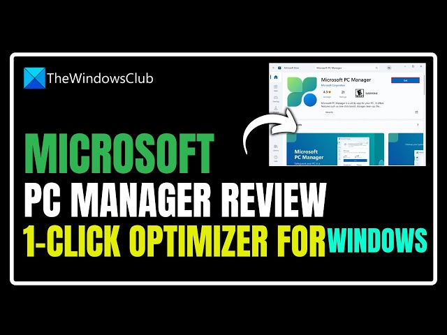 Video thumbnail for Microsoft PC Manager review: 1-click optimizer for Windows 11