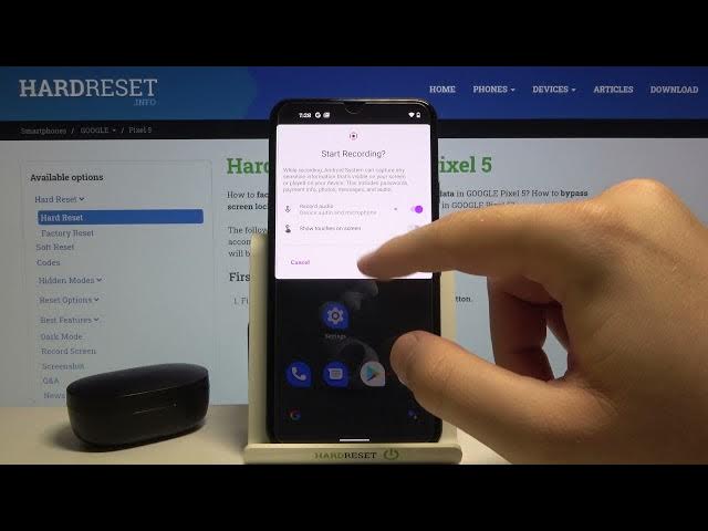 Video thumbnail for How to Change Sound Settings in Screen Recorder in Google Pixel 5 – Set Up Screen Recorder