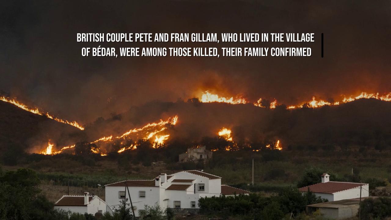 Video thumbnail for Seven Britons Among Victims Of Deadly Spain Wildfires.