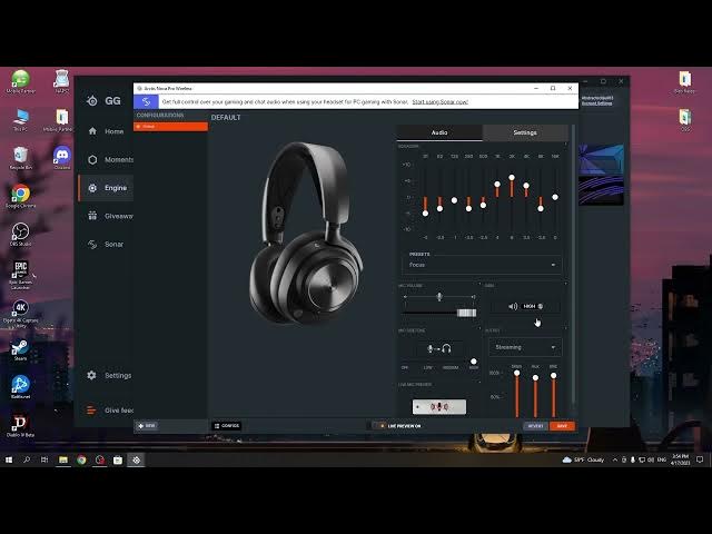 Video thumbnail for How To Change Microphone Volume In Steelseries Arctis Nova Pro Wireless
