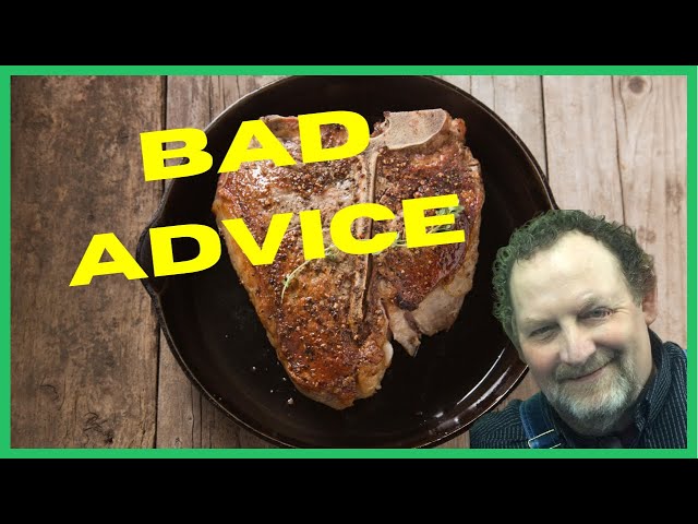 Video thumbnail for (STOP) Cooking Steaks In A Cast Iron Skillet Like This!