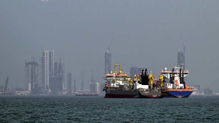 Video thumbnail for U.S. Warns Global Shippers Over Iran Strait Payments