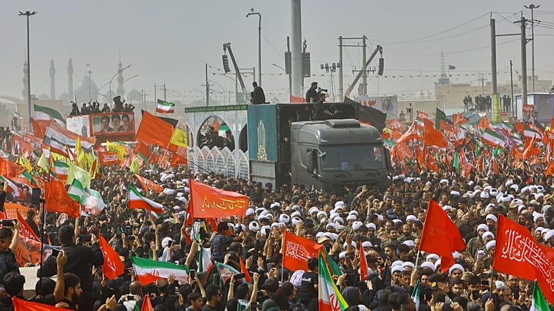 Video thumbnail for Millions mourn Iran's Supreme Leader Ayatollah Ali Khamenei