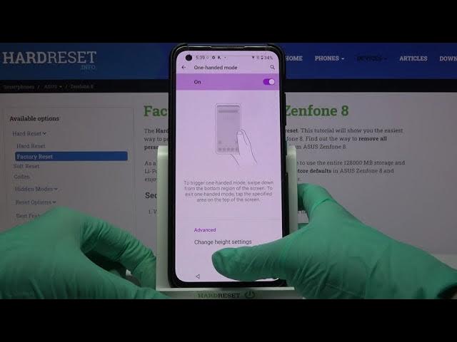 Video thumbnail for How to Enable One-Handed Mode in ASUS Zenfone 8 – Change Display Size