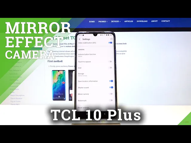 Video thumbnail for How to Manage Camera Mirror Effect in TCL 10 Plus – Turn On / Off Mirror Effect