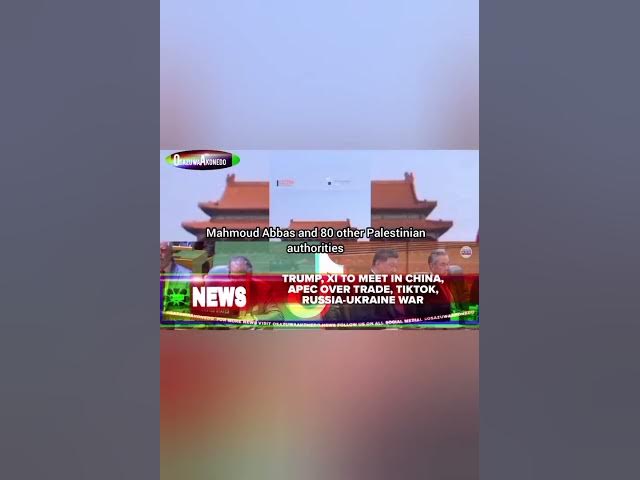 Video thumbnail for Trump, Xi To Meet In China, APEC Over Trade, TikTok, Russia-Ukraine War