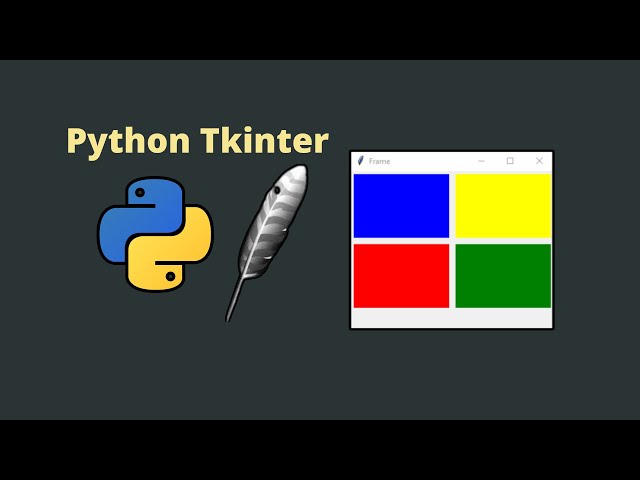 Video thumbnail for How to create a Frame in Tkinter ( Python Tkinter Ep.05 )
