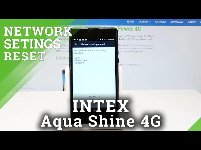 Video thumbnail for How to Reset Network Settings in INTEX Aqua Power 4G - Restore Default Network Configuration
