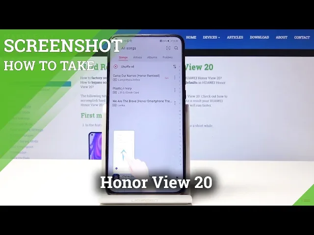 Video thumbnail for How to Take Screenshot in Honor View 20 - Grab a Screen