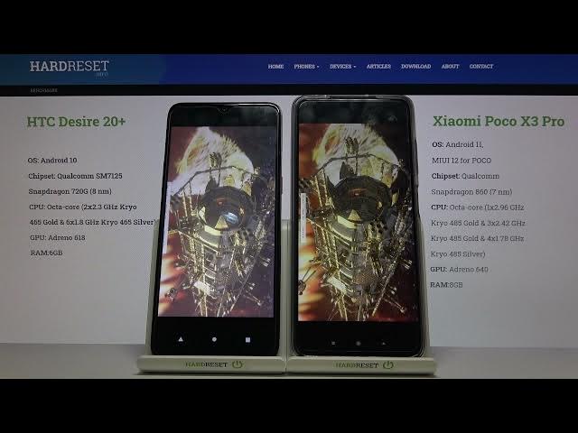 Video thumbnail for HTC Desire 20+ vs POCO X3 Pro - Sling Shot Extreme 3DMark Performance TEST