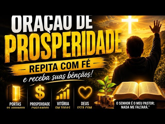 Video thumbnail for OUÇA E REPITA 🙏 | Oração de Prosperidade que Transforma Vidas