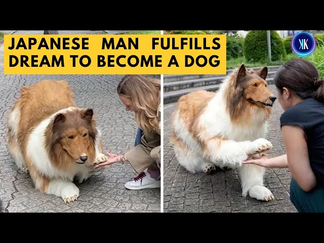 Video thumbnail for Human man spends a FORTUNE to live life as a dog