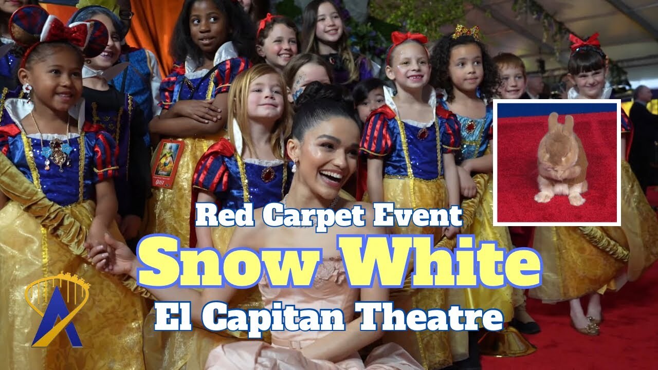 Video thumbnail for Snow White Red Carpet Event at the El Capitan Theatre